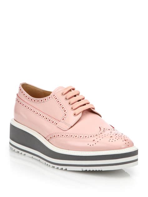 Prada brogues for women